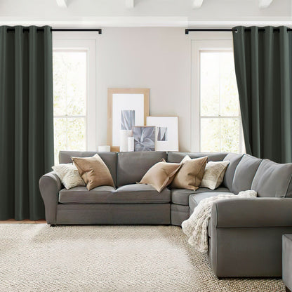 Custom 3-Layer Soundproof Blackout Curtain | OEKO-TEX®