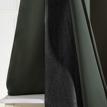 Custom 3-Layer Soundproof Blackout Curtain | OEKO-TEX®