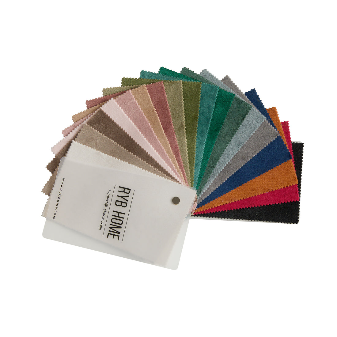 Velvet Fabric Swatches